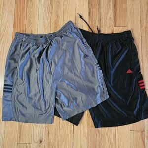 2 Pairs Adidas Men’s Basketball Shorts